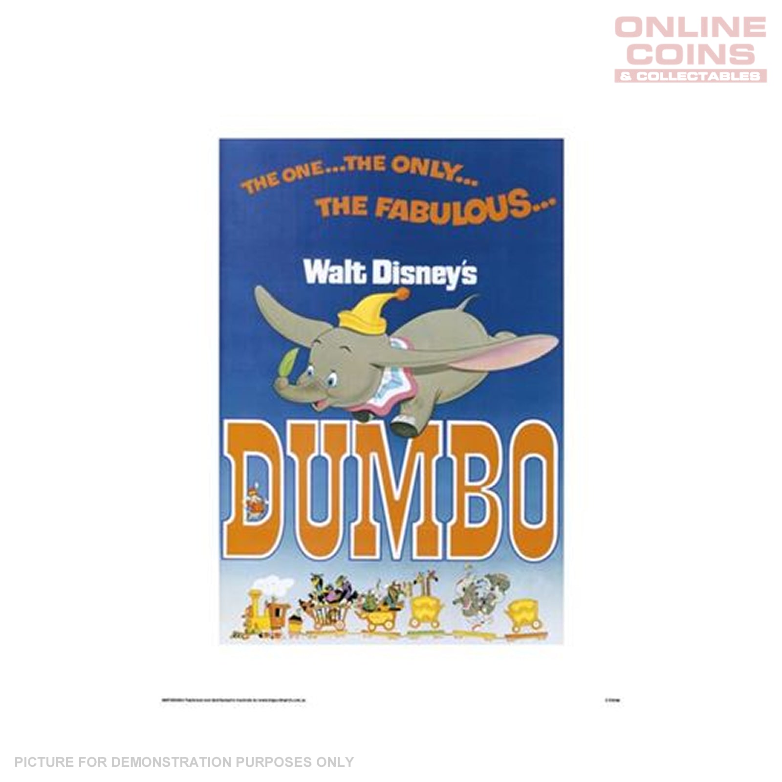 Disney Officially Licensed Art Print - Dumbo Movie Poster